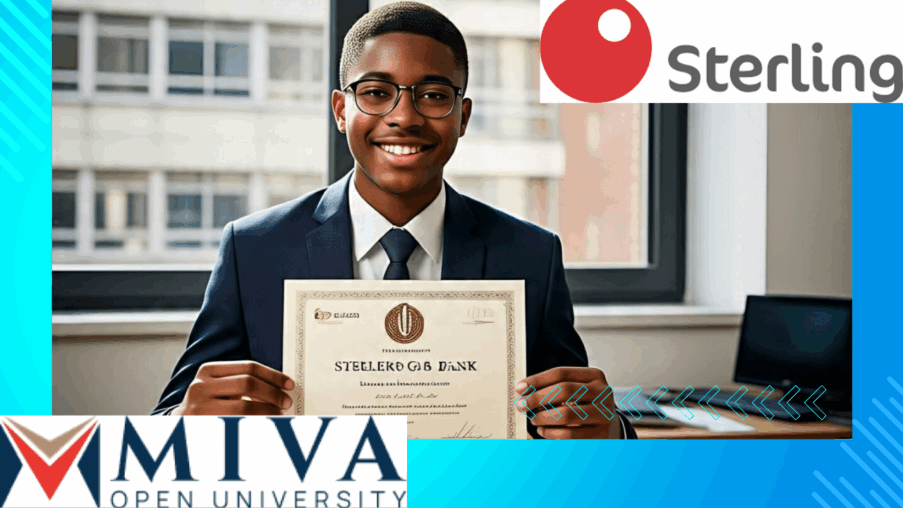 Apply Now: Sterling Bank Scholarship 2025 for Undergraduates at MIVA Open University – No JAMB Needed